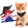 1pc Cashew Floral Graphic Dog Bandanas - Adjustable